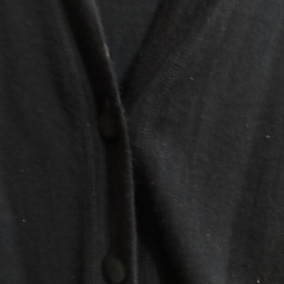 Used Tory Burch Black Button Down Cardigan - Picture 3 of 5